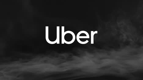 Fumar-Uber-Tecnologías-Icono-Nombre-De-La-Empresa,-Ilustración-Gráfica
