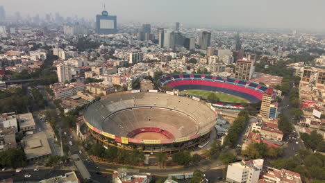 Rotational-view-in-south-mexico-city