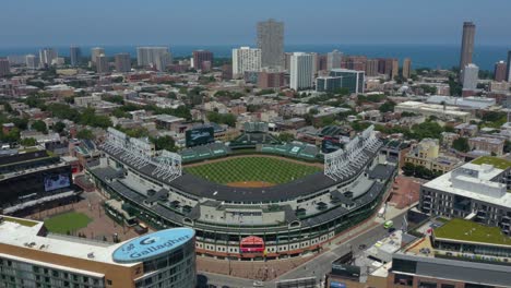 MLB-Players-Getting-Ready-for-the-2020-Season-at-Wrigley-Field-on-Opening-Day