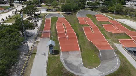 BMX-riders-practicing-on-an-incredible-BMX-track-in-South-Florida