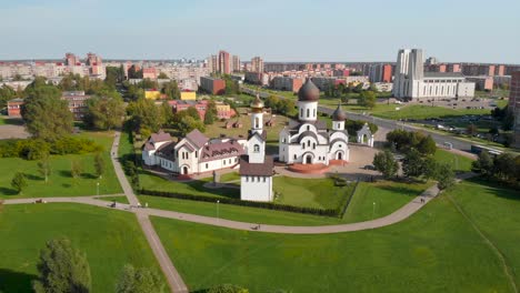 Pokrov-nikolskaya-Orthodoxe-Kirche-In-Klaipeda,-Litauen