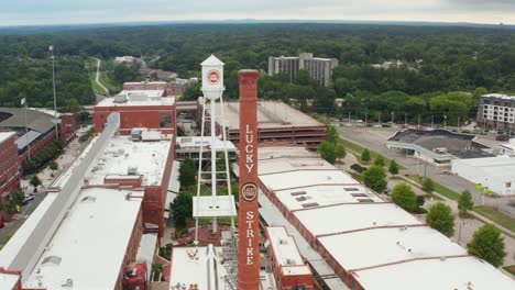 Wide-aerial-of-Lucky-Strike-Redevelopment-and-American-Tobacco-Historic-District