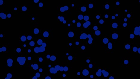 Partículas-En-Movimiento-En-Color-Azul-Sobre-Fondo-Oscuro