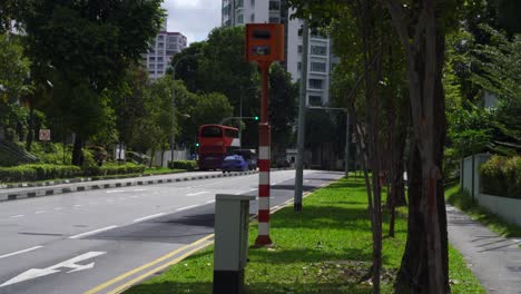 Blitzer,-Straßen-Von-Singapur