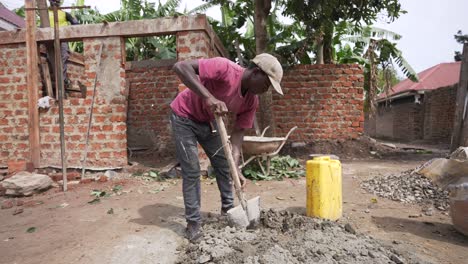 Bau-Eines-Traditionellen-Hauses-In-Afrika