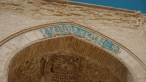 Ciudad-De-Bujara,-Uzbekistán-Mezquita-Magoki-Attari