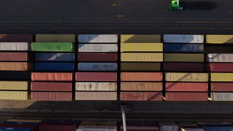Colorful-Cargo-Containers-And-Cargo-Loading-Equipment-In-An-Industrial-Port