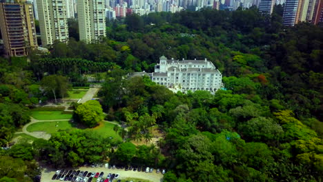 Luftaufnahme-Vom-Burle-Marx-Park-In-Der-Stadt-Sao-Paulo,-Brasilien