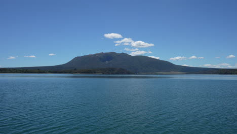 View-of-Tarawera-Volcano-from-the-crater-lake-in-Rotorua-New-Zealand