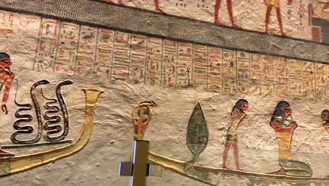 Ancient-Egyptian-hieroglyph-painting-in-Tomb-Of-Ramesses-Ix