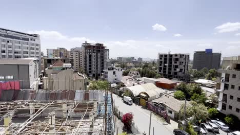 Langsame-Skyline-Von-Addis-Abeba-In-4k