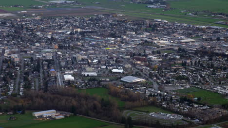 Chilliwack,-City-in-the-Canadian-Province-British-Columbia,-BC,-AERIAL