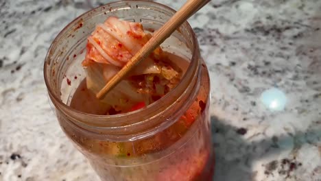 Kimchi-is-a-Korean-side-dish-and-a-staple-food-item-in-Korean-households