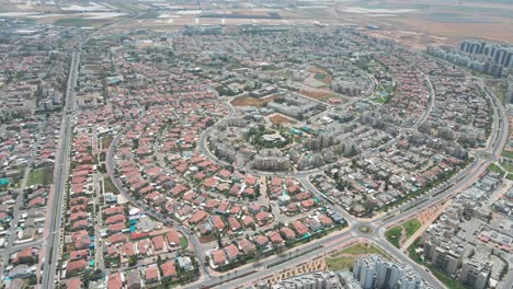 Aerial-Drone-Above-a-Israeli-Southern-District-Netivot
