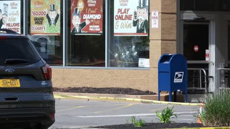 Bullet-Holes-in-Glass-of-Tops-Friendly-Market,-Buffalo-Mass-Shooting