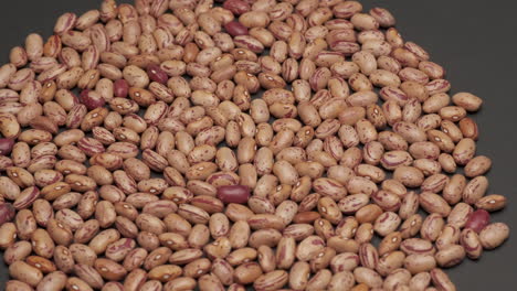 Red-dry-beans-legumes-rotating,-Mediterranean-nutrition,-healthy-diet,-vegan-or-vegetarian-food