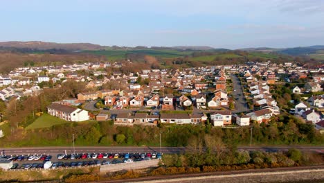 Luftaufnahme-Von-North-Wales-Village,-Glan-Conwy,-Colwyn-Bay