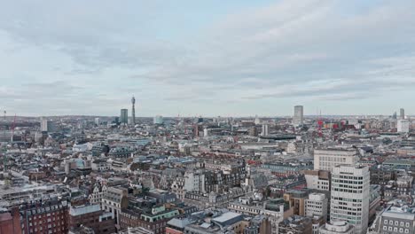 Rising-drone-shot-of-st-James-soho-central-London-Westminster