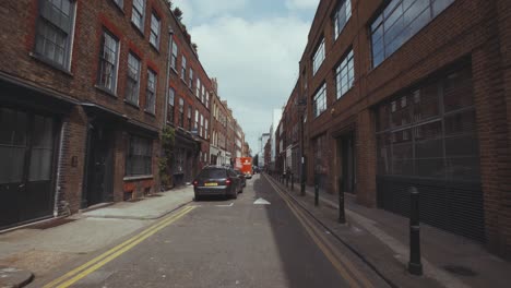 London--Princelet-Street-Victorian-style-terraced-houses-near-Shoreditch-and-Brick-Lane-looking-up