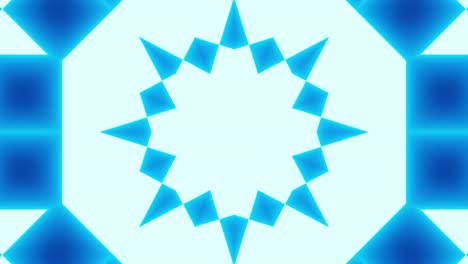 Formas-Y-Patrones-Geométricos-Que-Cambian-Rápidamente-En-Azul-Claro-Y-Oscuro