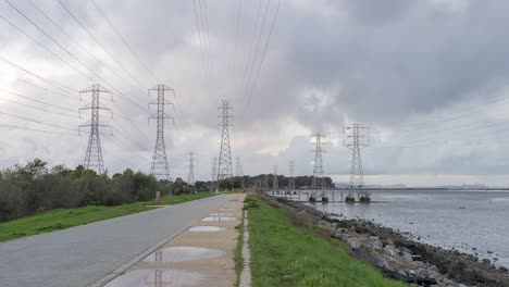 Time-Lapse:-walking-and-exercising-by-the-bay