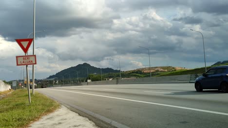View-of-Malaysia-Highway-from-the-side-during-the-daytime