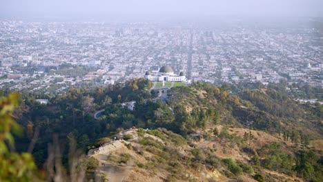 Spectacular-view-Griffith-Observatory-Park-Landscape-and-cityscape