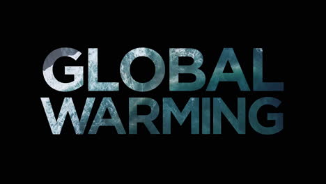 Global-warming-graphic-with-ocean-waves-inside-the-text
