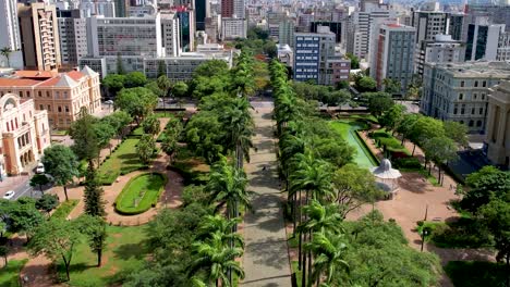 Luftaufnahme-Der-Innenstadt-Von-Belo-Horizonte,-Minas-Gerais,-Brasilien