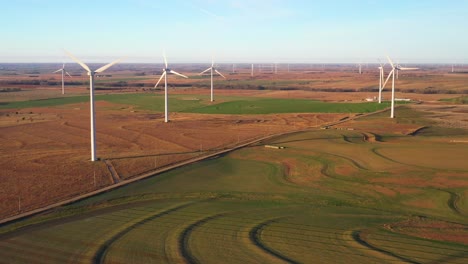 A-few-wind-turbines-spinning