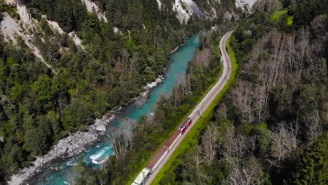 Aerial:-goods-train-by-the-river