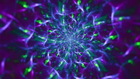 Kaleidoskop-Fraktalzusammenfassung---Für-Immer-Gespiegelt---Nahtlos-Sich-Wiederholende-Musik-Vj-Bunte-Chaotische-Streaming-Hintergrundkunst