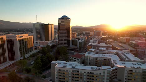 Sunrise-Orbit-of-Tucson-Arizona-Skyline