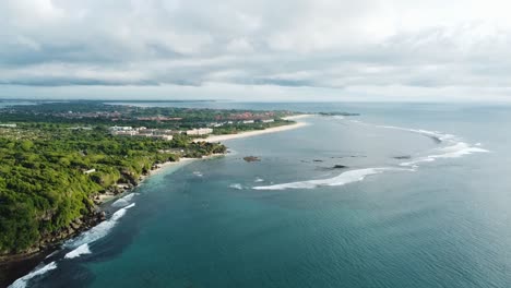 Schöne-Nusa-Dua-Stranddrohnenaufnahmen-In-Bali