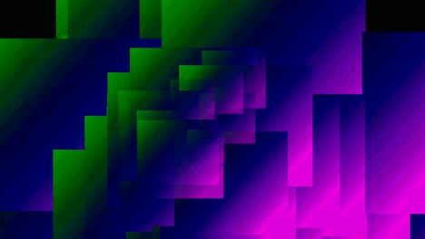 Animation-Abstrakter-Farbverlauf-Dunkelviolett-Grüner-Hintergrund-Neonfarbe-In-Schleife
