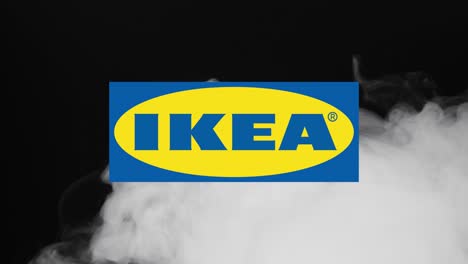 Illustrative-editorial-of-Ikea-icon-appearing-when-smoke-flies-over