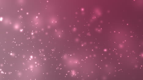 Rosa-weiße-Partikelanimationsschleife-Für-Abstrakten-Präsentationshintergrund