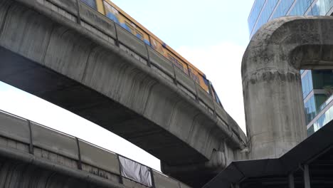 BTS-Skytrain-on-elevated-tracks-across-Bangkok-city