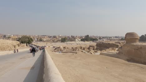 Road-towards-Giza-Pyramid-complex