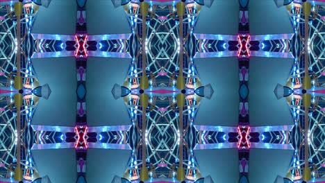 Kaleidoscope-with-Bokeh-of-Ferris-Wheel,-#1