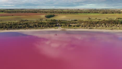 Pink-Lake,-Südaustralien