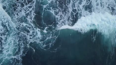 overhead-drone-shot-of-sea-waves-on-the-Hindia-Ocean