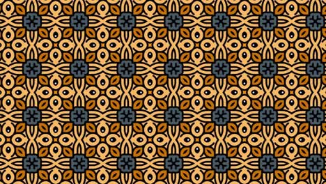 Seamless-tile-pattern-animation-with-floral-signs