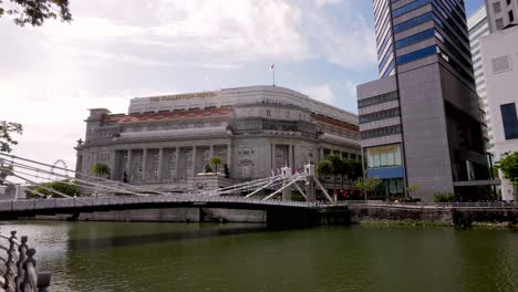 Fassade-Des-Fullerton-Hotels-In-Singapur