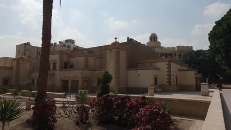 Historical-site-of-Coptic-Cairo,-beautiful-St