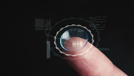 Contact-lens-on-fingertip-with-digital-biometric-implants-to-scan-ocular-retina-expands-visual-possibilities-and-technical-aids