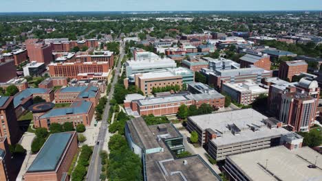 Ohio-State-University-flyover-of-the-north-campus