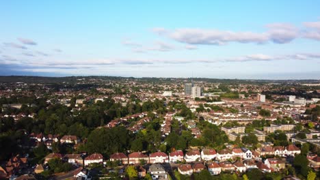 Aerial-over-Edgware-town-in-North-London