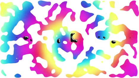 Love-For-Everyone,-Colorful-Tie-Dye-Spiral-Animation