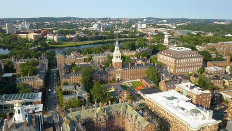 Harvard-University-Im-Sommer.-Antenne